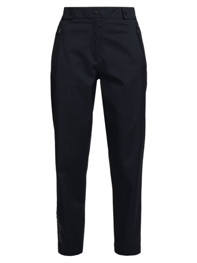 Moncler Women's Day-namic Straight-leg Trousers In Black