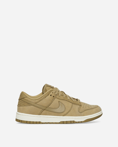 Nike Wmns Dunk Low Prm Trainers Neutral Olive In Multicolor