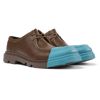 Camper Junction Lace-up Leather Brogues In Brown