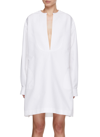 ALAÏA COTTON TUNIC DRESS