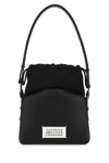 Maison Margiela Grained Leather Panel Bag In Black