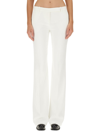 Alexander Mcqueen Pants In White Viscose In White