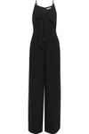 ALEXANDER WANG T KNOTTED CREPE JUMPSUIT
