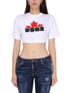 DSQUARED2 CROPPED T-SHIRT