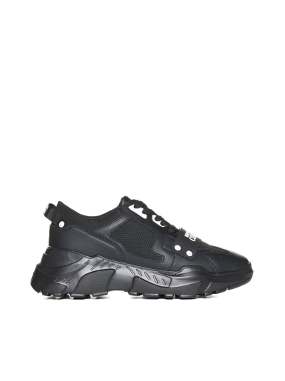 Versace Jeans Couture Sneakers In Black