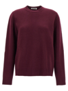 Jil Sander Wool Sweater In Purple
