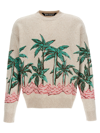 Palm Angels Palms Row-print Sweatshirt In Multicolor