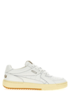 Palm Angels 'palm University' Leather Sneakers In White