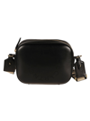 Stella Mccartney Logo Strap Shoulder Bag In Black