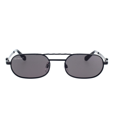 Off-white Sunglasses In Black Matte