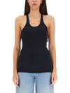 Isabel Marant Tops With Logo In Nero