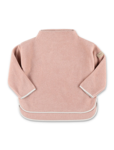 Il Gufo Kids' Fleece Pile In Pink