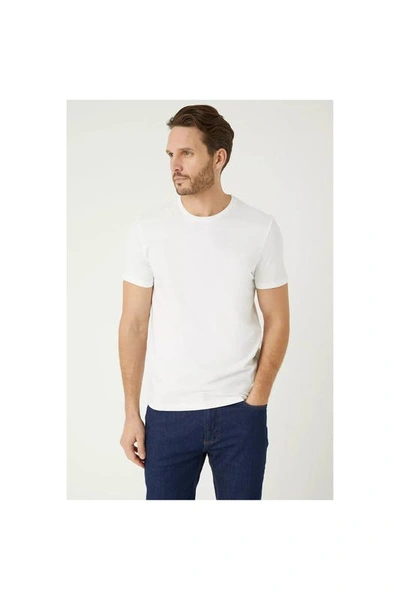 Burton Mens Crew Neck T-shirt Pack Of 3 -white