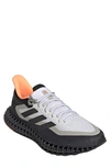 Adidas Originals 4dfwd Running Shoe In Ftwr White/silver Metallic/light Grey