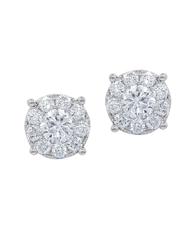Diana M. Fine Jewelry 18k 1.20 Ct. Tw. Diamond Studs