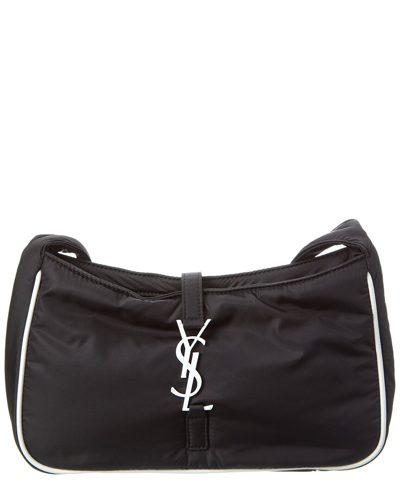 Saint Laurent Le 5 À 7 Mini Nylon Crossbody In Black