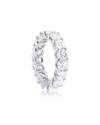 Diana M. Fine Jewelry White Gold 6.85 Ct. Tw. Diamond Eternity Ring