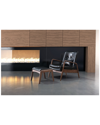 ZUO ZUO BULLY LOUNGE CHAIR AND OTTOMAN