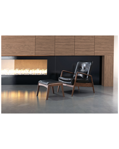 ZUO ZUO BULLY LOUNGE CHAIR AND OTTOMAN