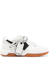 Off-white Off White Out Of Office Sneakers In White Black