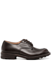 TRICKER'S LACE-UP LEATHER LOAFERS