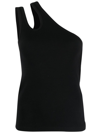 Remain Birger Christensen Tonya Cotton Blend Jersey Tank Top In Black