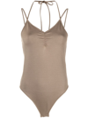 Remain Birger Christensen V-neck Sleeveless Blouse In Brown
