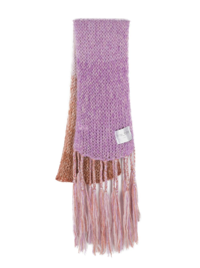 Forte Forte Forte_forte Degradé Mohair Scarf In Multicolour