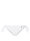 Dolce & Gabbana Logo-plaque Bikini Bottom In White