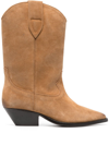 ISABEL MARANT DUERTO 45MM SUEDE COWBOY BOOTS