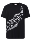 Alexander Mcqueen Graphic T Shirt In Black