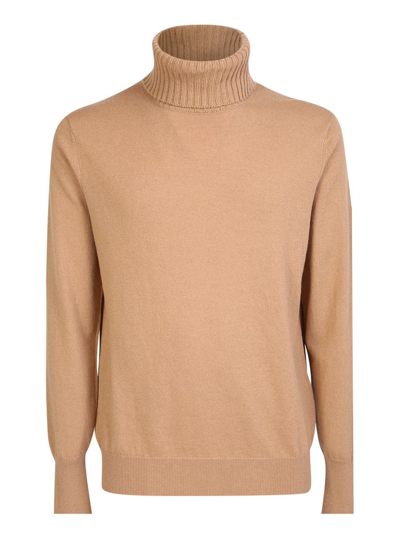 Ballantyne Beige High Neck Sweater