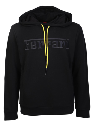 Ferrari Black Logo Sweatshirt