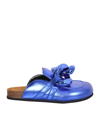 Jw Anderson Chain Leather Mule In Blue