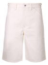 Jil Sander Denim Shorts In White