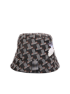 Lanvin Reversible Brown Batmobile Bucket Hat In Brown