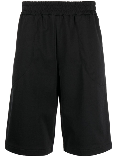 Jil Sander Knee-length Tailored Shorts In Black