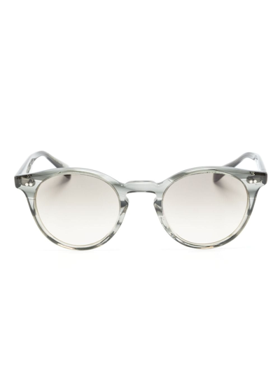 Oliver Peoples Romare Round-frame Sunglasses In Grey