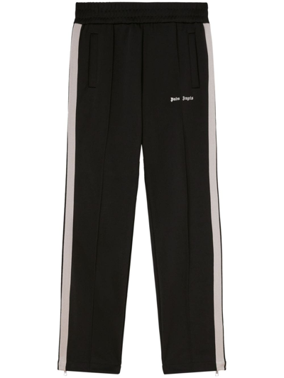 Palm Angels Loose Track Trousers In Black
