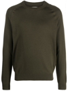 Zadig & Voltaire Thomaso Logo-intarsia Knitted Jumper In Cypres