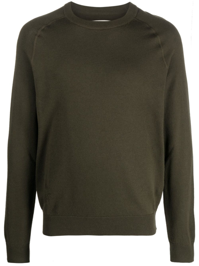 Zadig & Voltaire Thomaso Logo-intarsia Knitted Jumper In Cypres