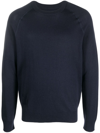 Zadig & Voltaire Thomaso Logo-intarsia Knitted Jumper In Encre