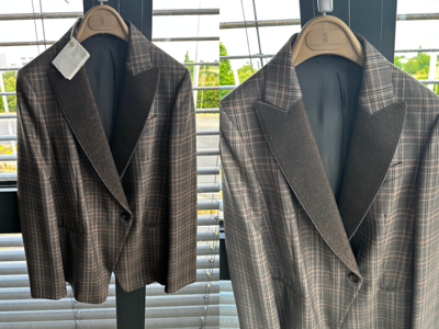 Pre-owned Brunello Cucinelli Embellished Blazer Coat Jacket Suit Jacket Monili Jacket M