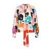Stine Goya Vianna Tie Dye Floral Blouse In Tie_dye_floral_day