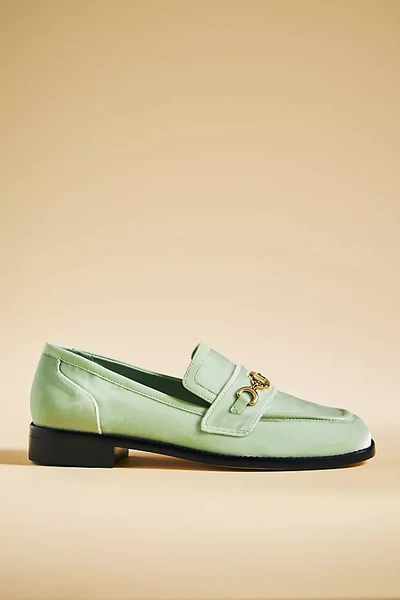 Larroude Patricia Loafers In Mint