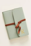Graphic Image Wrapped Monogram Journal In Green