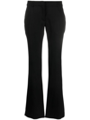 ACNE STUDIOS LOW-RISE FLARED TROUSERS