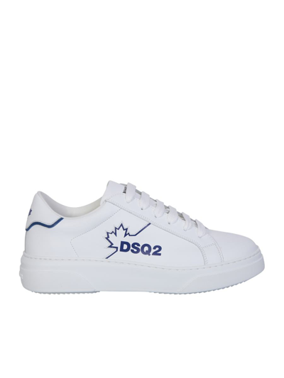 Dsquared2 Bumper White/ Blue Sneakers