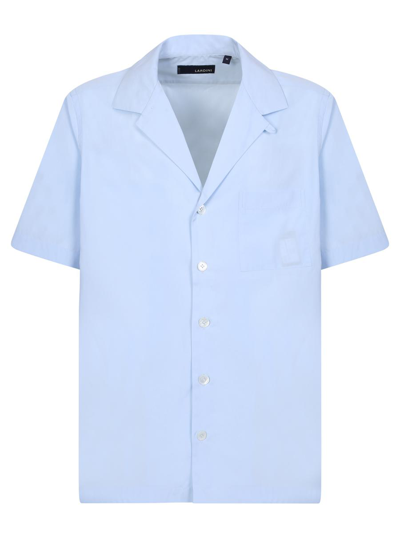 Lardini Short-sleeve Shirt In Blue