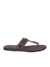 Tom Ford Brighton Cheetah-print Suede Sandals In Brown